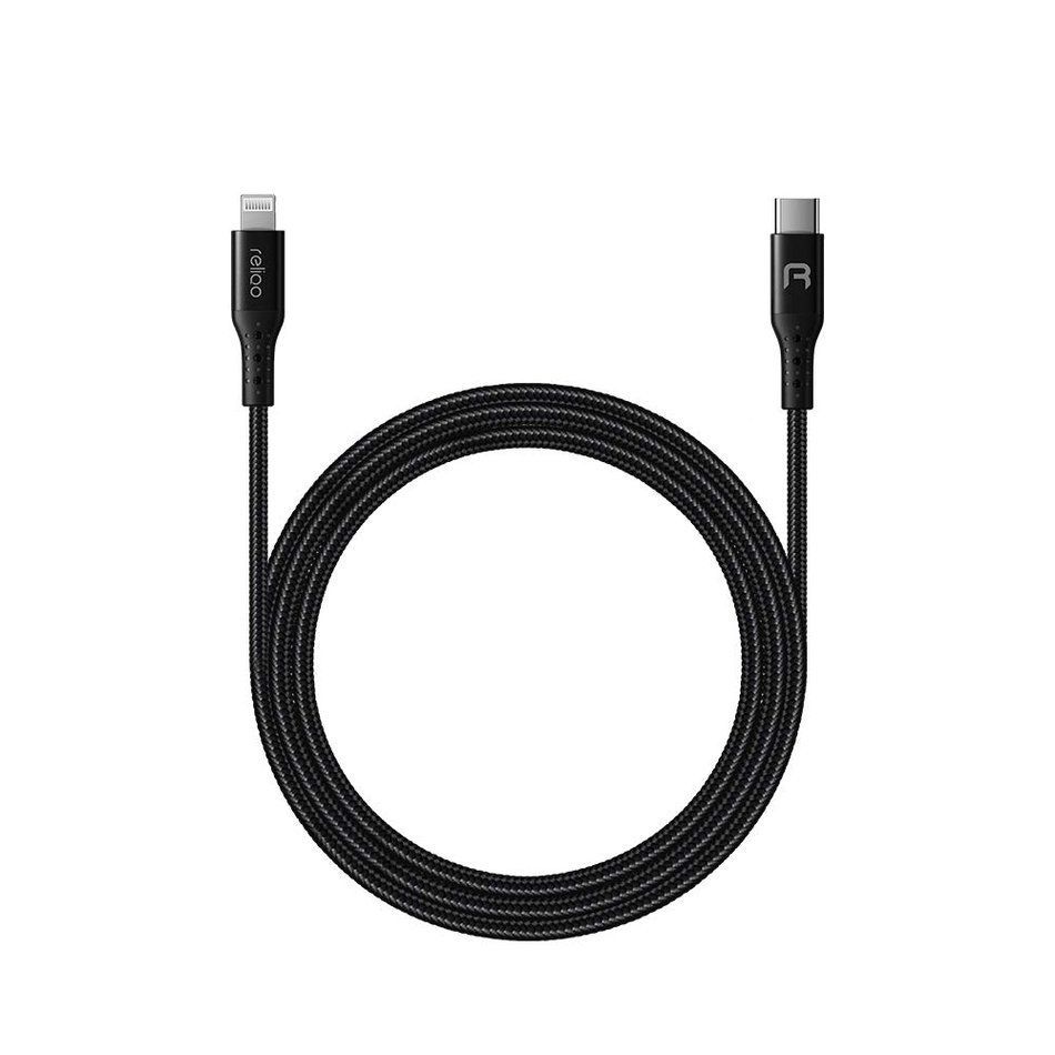 USB шнур McDodo RCA-705 PD MFI Type-C to Lightning 1,2 m (Black)