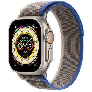 Б/У Apple Watch Ultra GPS + LTE 49mm Titanium Case with Blue/Gray Trail Loop