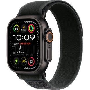 Б/У Apple Watch Ultra 2 GPS + Cellular 49mm Black Titanium Case with Black Trail Loop