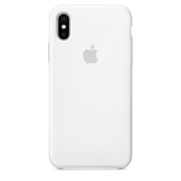 Чехол для iPhone X/Xs OEM Silicone Case ( White )