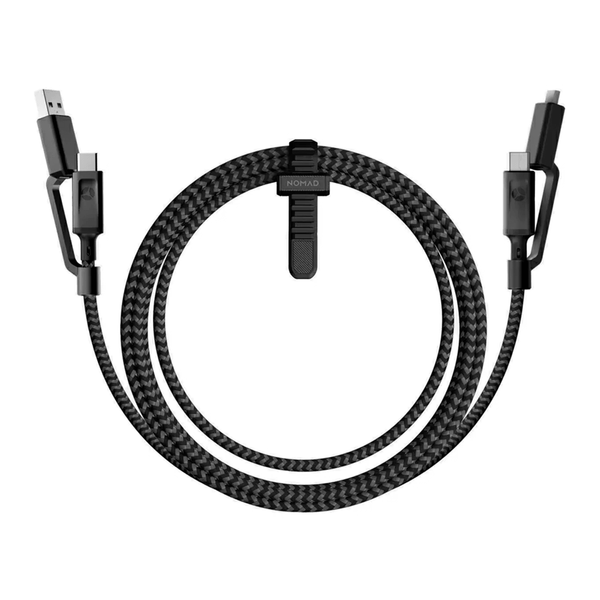 Nomad Universal Cable 4 in 1 USB-C Black (1.5 m) (NM0B9BC000) Черный (005647)