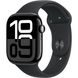 Apple Watch Series 10 GPS 46mm Jet Black Alu. Case w. Black Sport Band - M/L (MWWQ3)