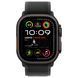 Б/У Apple Watch Ultra 2 GPS + Cellular 49mm Black Titanium Case with Black Trail Loop