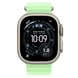 Apple Watch Ultra 3 GPS + Cellular 49mm Natural Tit. Case w. Neon Green Ocean Band (MGCF4)
