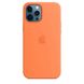 Чохол для iPhone 12 Pro Max Silicone Case with MagSafe MHL83 (Kumquat)