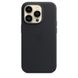 Чохол для iPhone 14 Pro Apple Leather Case with MagSafe - Midnight (MPPG3) UA