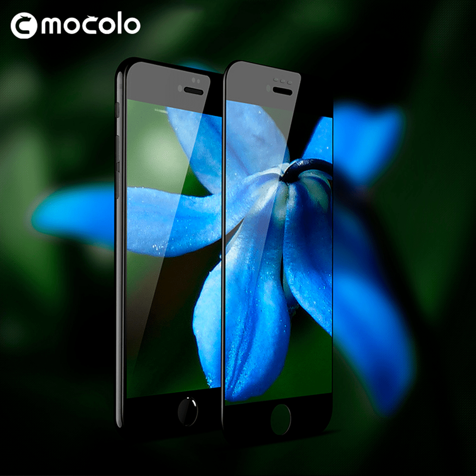 Защитное стекло для iPhone 7+ / 8+ Mocolo 3D 9H Tempered Glass ( Black )