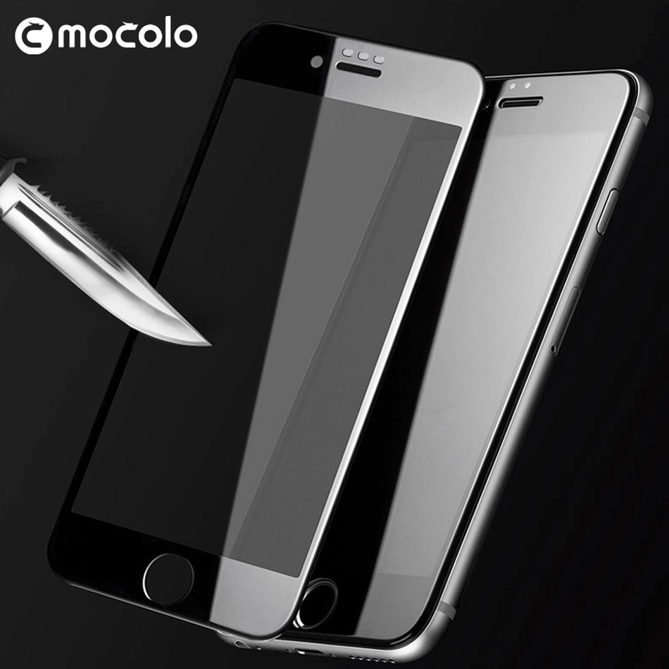 Захисне скло для iPhone 7+ / 8+ Mocolo 3D 9H Tempered Glass ( Black )