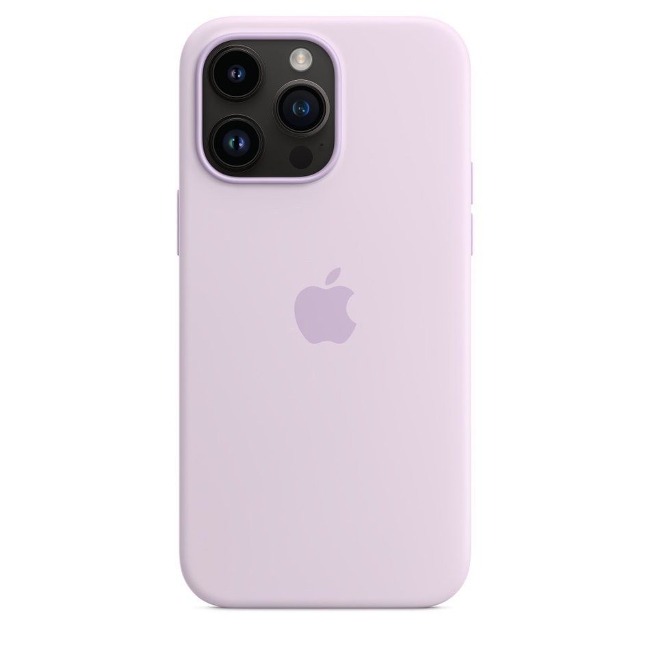 Чохол для iPhone 14 Pro Max Apple Silicone Case with MagSafe - Lilac (MPTW3) UA
