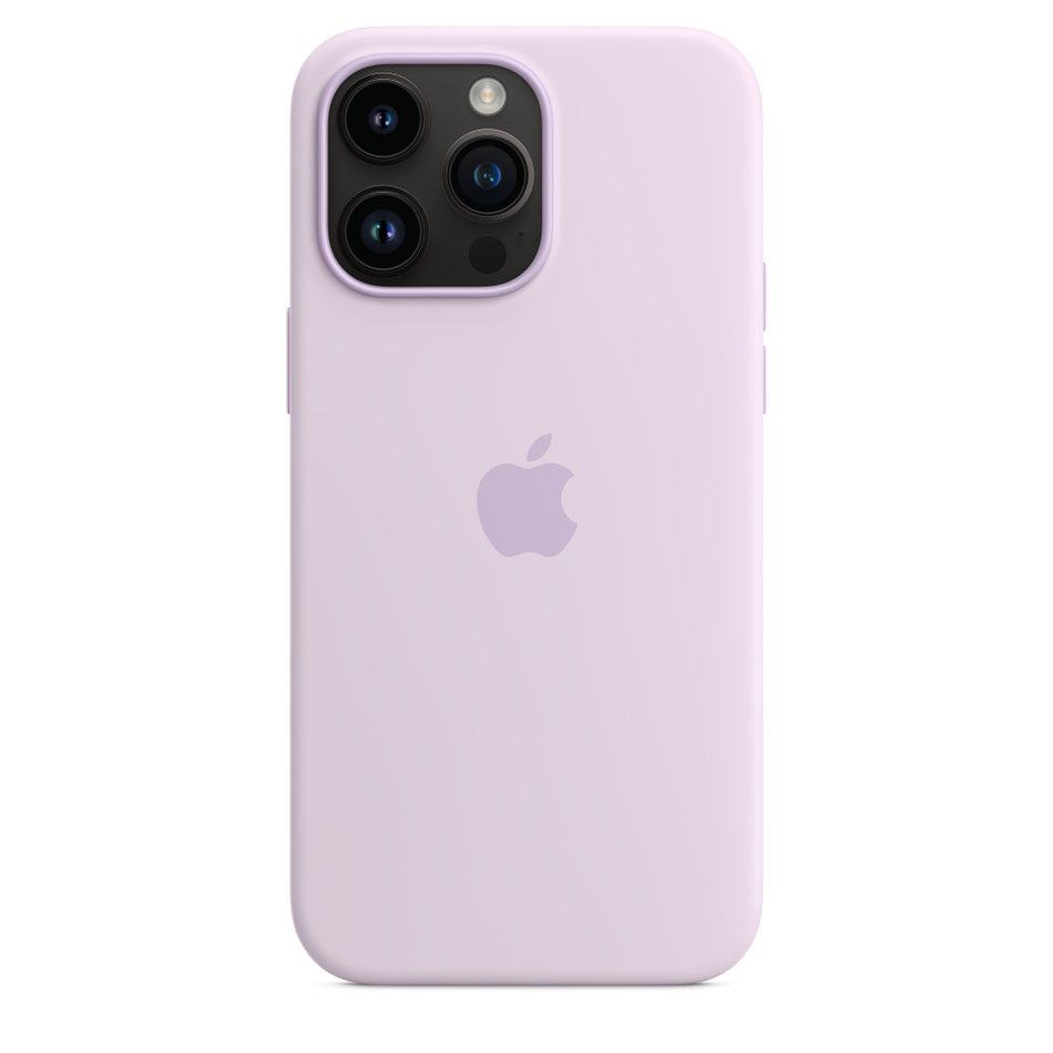 Чехол для iPhone 14 Pro Max Apple Silicone Case with MagSafe - Lilac (MPTW3) UA