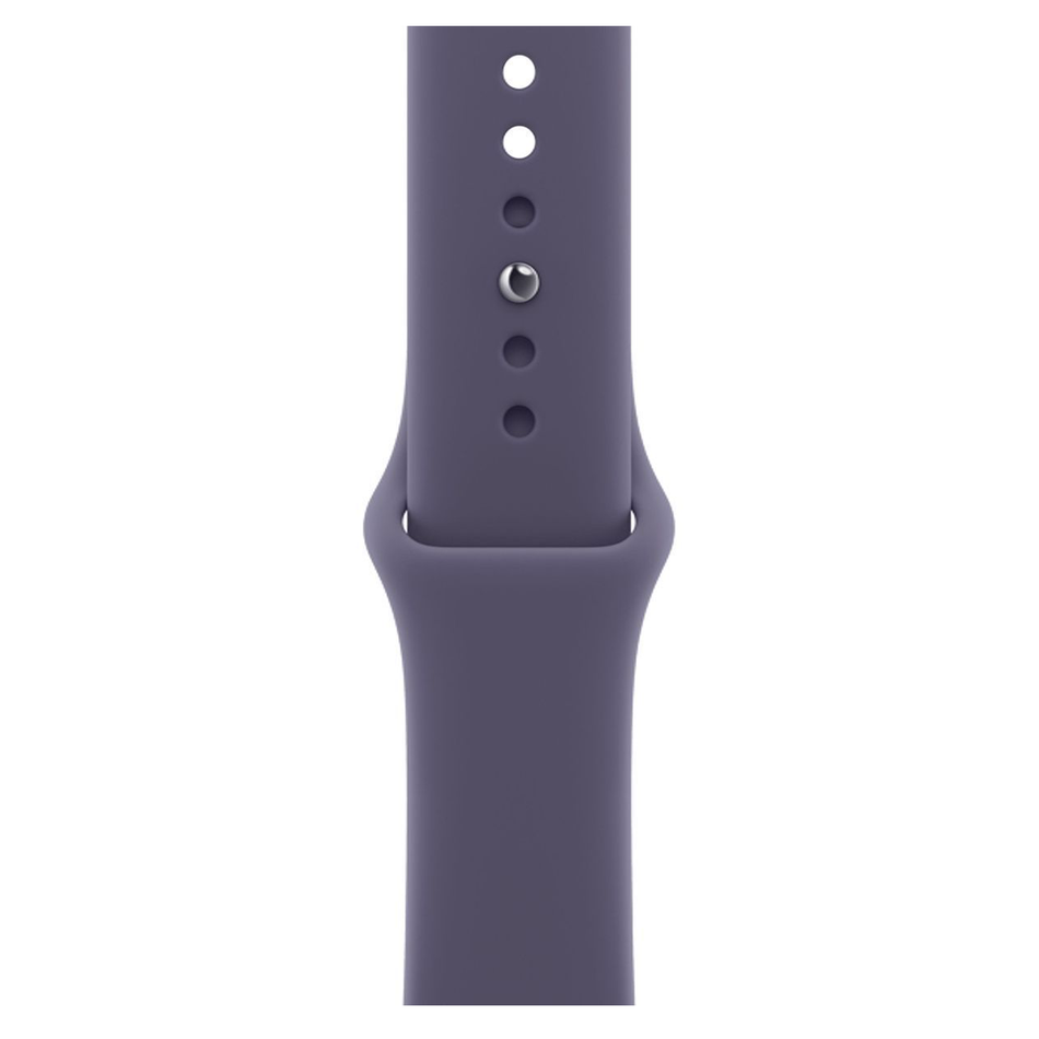 Apple Watch Series 11 GPS + Cellular 46mm Silver Alu. Case w. Purple Fog S. Band - S/M (MFCP4)