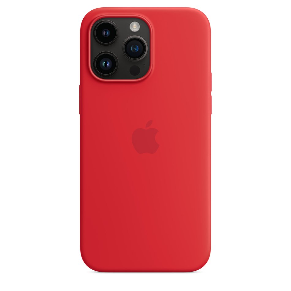 Чохол для iPhone 14 Pro Max OEM+ Silicone Case wih MagSafe (Red)