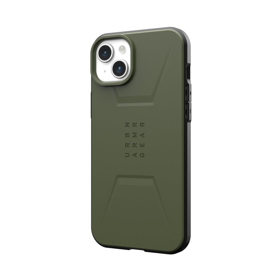 Чехол для iPhone 15 Plus UAG Civilian Magsafe, Olive Drab(114306117272)