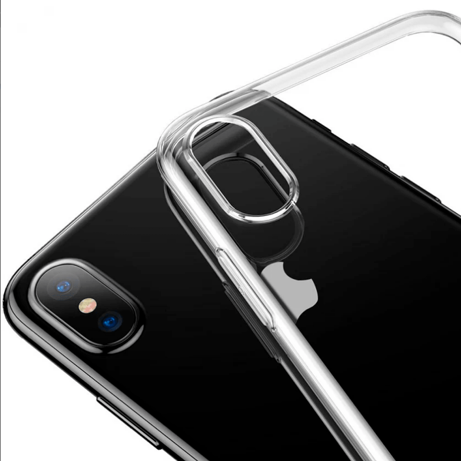 Чехол iPhone XS Silicone 0.5mm ( Clear )