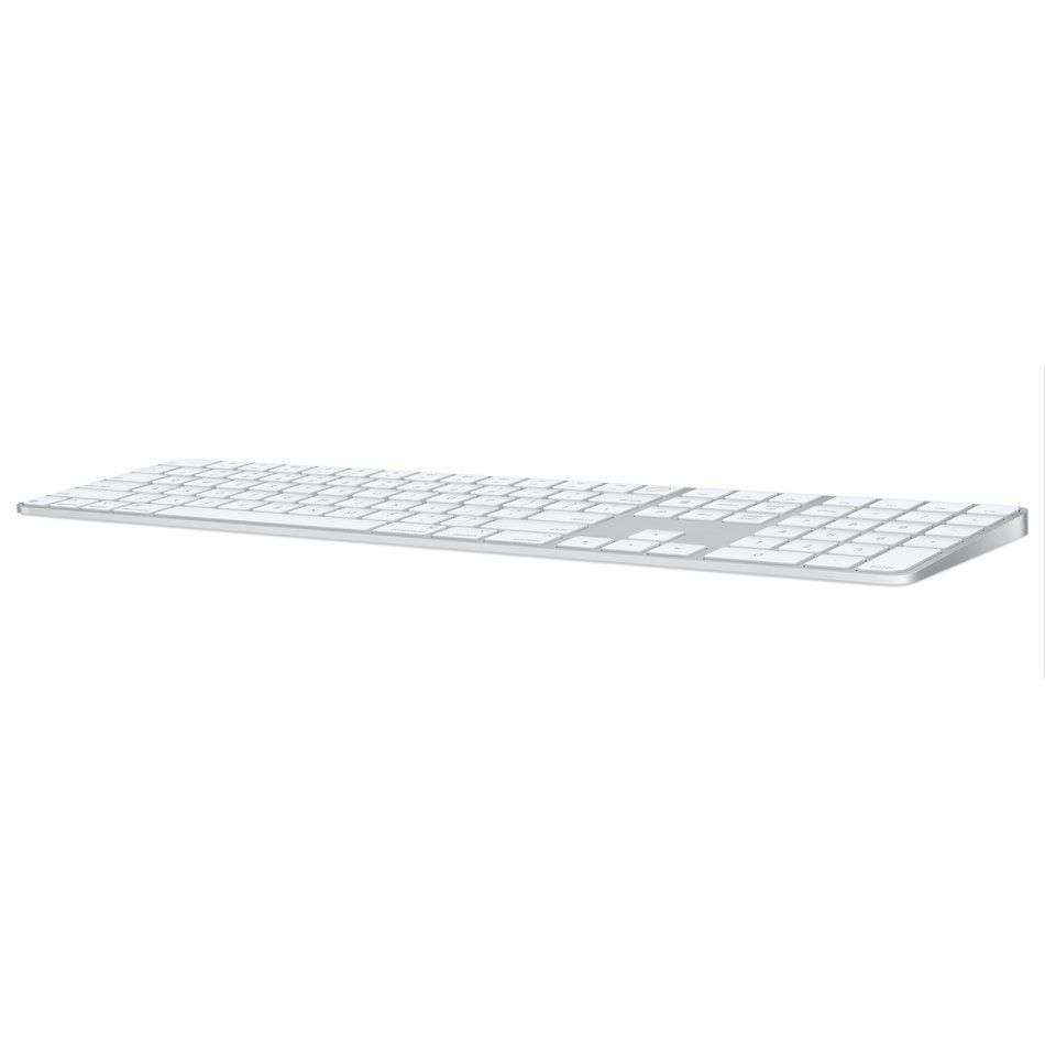 Клавіатура Apple Magic Keyboard with Touch ID and Numeric Keypad for Mac with Apple silicon USB-C White Keys (MXK73)