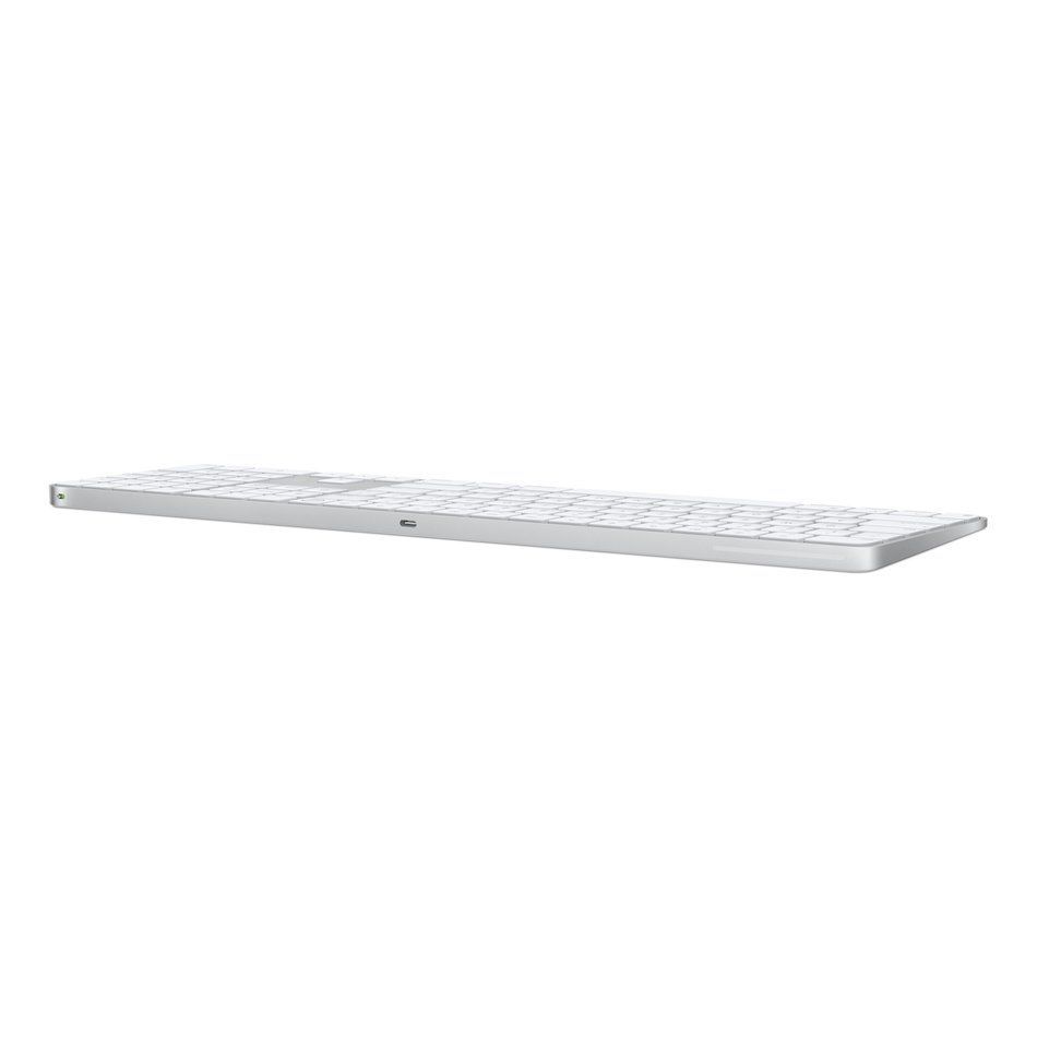 Клавіатура Apple Magic Keyboard with Touch ID and Numeric Keypad for Mac with Apple silicon USB-C White Keys (MXK73)