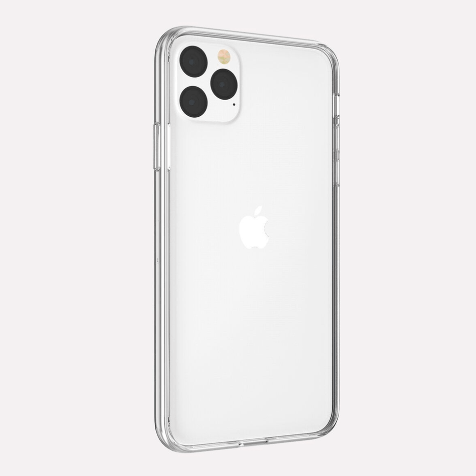 Чохол для iPhone 11 Pro Max Vokamo Sdouble Protective Case Transparent (VKM00218)
