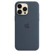 Чехол для iPhone 14 Pro Max OEM+ Silicone Case wih MagSafe (Storm Blue)