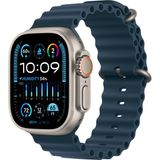 Apple Watch Ultra 2 GPS + Cellular 49mm Titanium Case with Blue Ocean Band (MREG3) (008410)