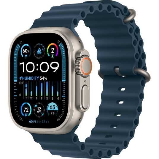 Apple Watch Ultra 2 GPS + Cellular 49mm Titanium Case with Apple Watch Ultra 2 GPS + Cellular 49mm Titanium Case with