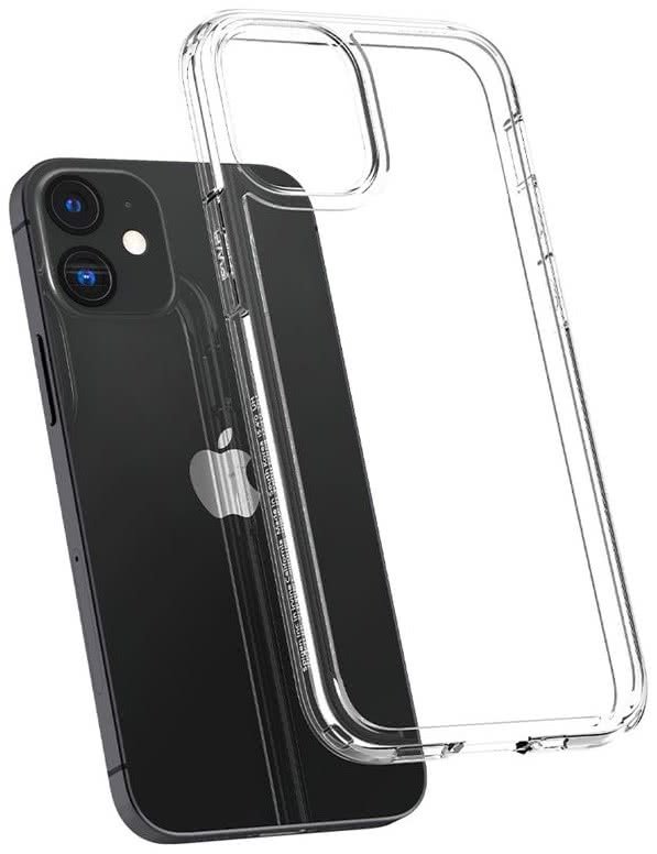 Чехол для iPhone 12 mini Spigen Crystal Hybrid (Crystal Clear) ACS01542