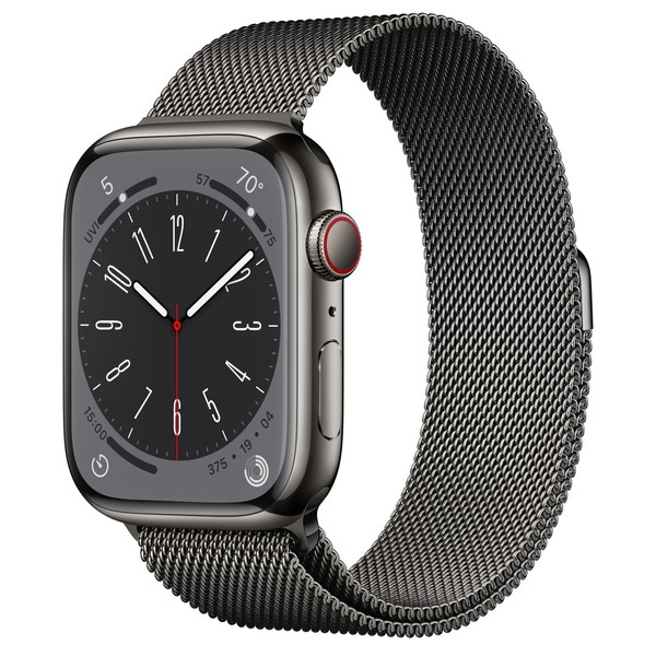 No Box Apple Watch Series 8 GPS + Cellular Graphite Stainless Steel Graphite (009975)