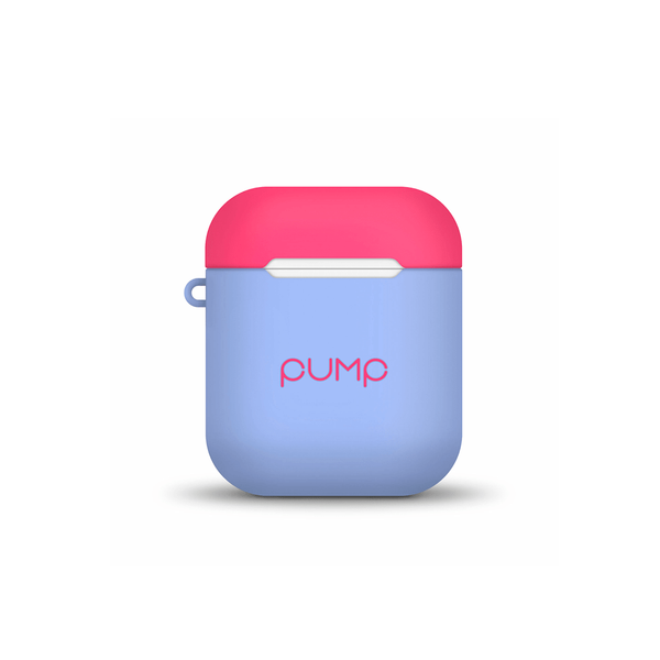 Чехол Pump Tender Touch Case for Apple AirPods ( Light Blue Hot Pink )
