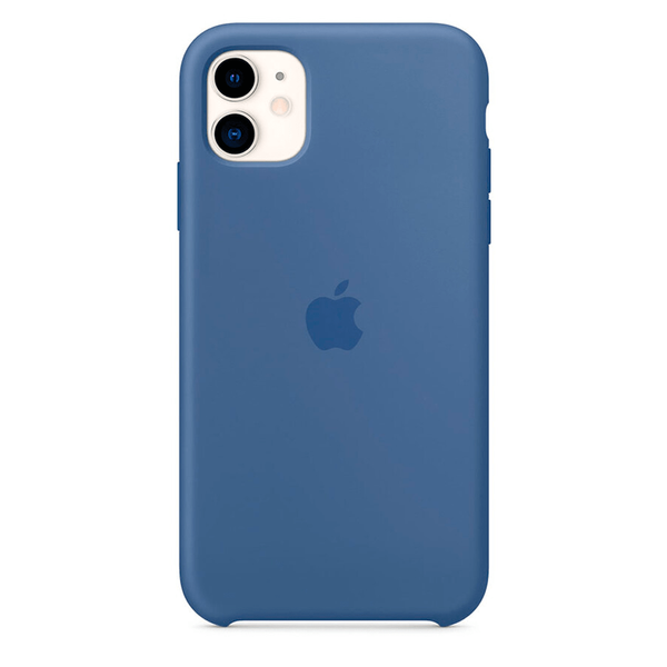 Чохол для iPhone 11 OEM Silicone Case ( Linen Blue )