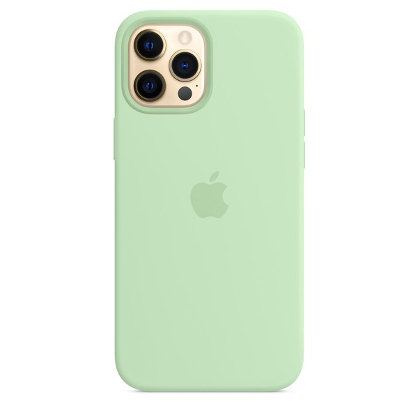 Чехол для iPhone 12 Pro Max OEM+ Silicone Case with Magsafe ( Pistachio )
