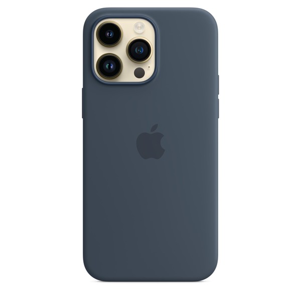 Чохол для iPhone 14 Pro Max OEM+ Silicone Case wih MagSafe (Storm Blue)