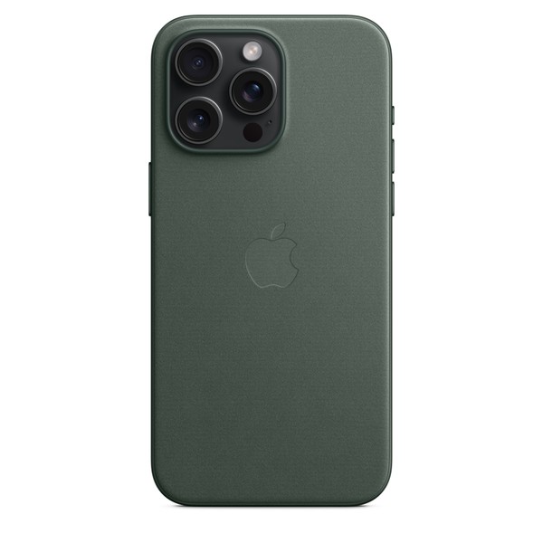 Чохол для iPhone 15 Pro Max Apple FineWoven Case with MagSafe - Evergreen (MT503)