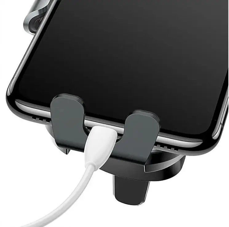 Держатель Baseus Smart Car Mount Cell Holder (Black) (SUGENT-ZN01)