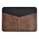 Чехол для MacBook Pro/Air 15" Klinch Leather Sleeve Case Side Cut (Black/Brown)