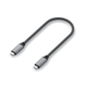 Кабель Satechi USB4 C to C Cable 100W Space Gray (25 cm) (ST-U4C25M)