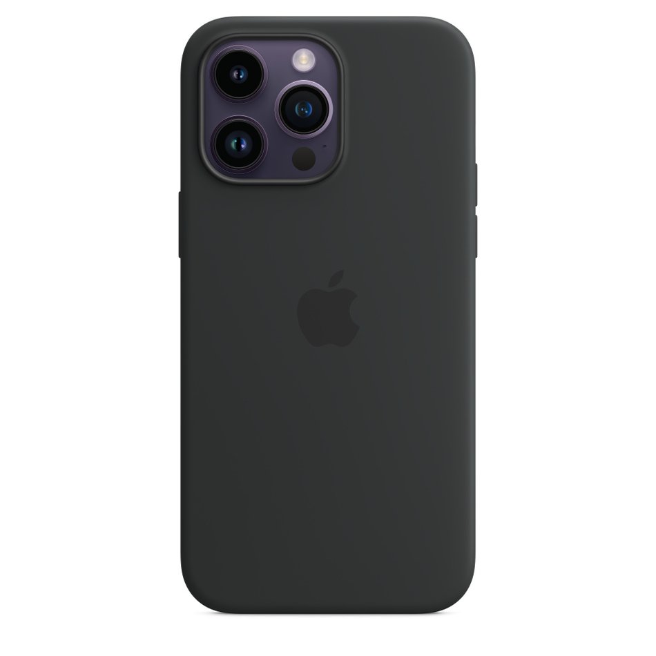 Чехол для iPhone 14 Pro Max Apple Silicone Case with MagSafe - Midnight (MPTP3) UA