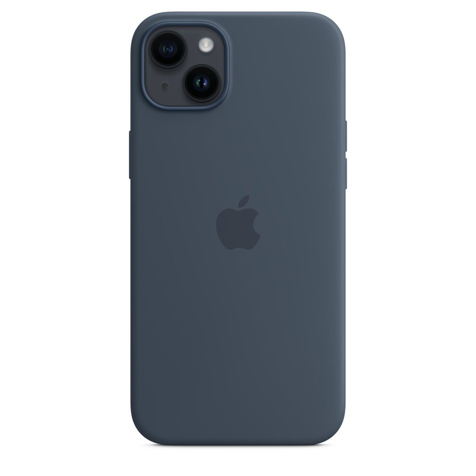 Чохол для iPhone 14 Plus OEM+ Silicone Case wih MagSafe (Stormblue)