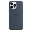 Чохол для iPhone 14 Pro Max Apple Silicone Case with MagSafe - Storm Blue (MPTQ3) UA