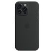 Чехол для iPhone 15 Pro Max Apple Silicone Case with MagSafe - Black (MT1M3)