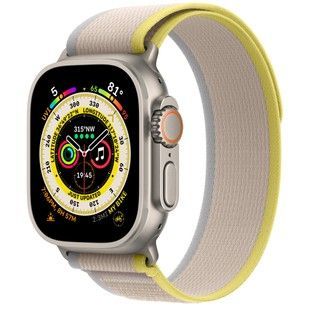 Б/У Apple Watch Ultra GPS + LTE 49mm Titanium Case with Yellow/Beige Trail Loop