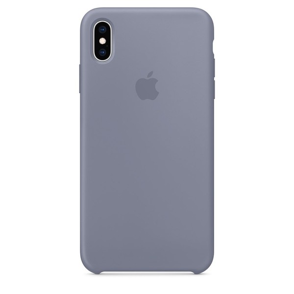 Чехол для iPhone Xs Max OEM Silicone Case ( Lavender Gray )