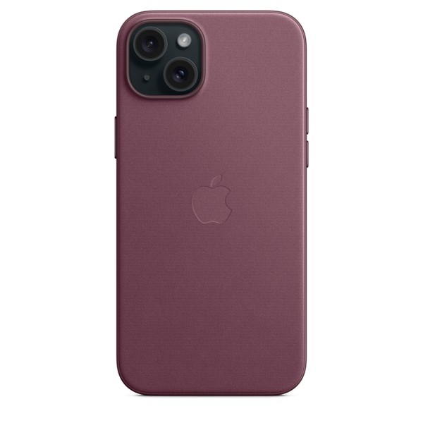 Чохол для iPhone 15 Plus OEM+ FineWoven with MagSafe (Mulberry)