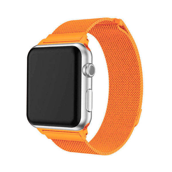 Ремешек для Apple Watch 42/44 mm OEM Milanese Loop ( Orange )