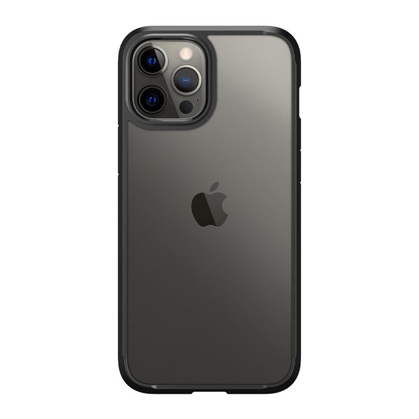Чохол для iPhone 12 Pro Max Spigen Crystal Hybrid (Matte Black) ACS01477