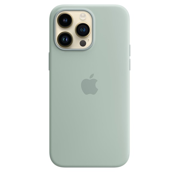 Чохол для iPhone 14 Pro Max OEM+ Silicone Case wih MagSafe (Succulent)