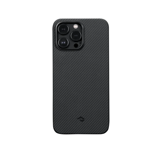 Чехол для iPhone 14 Pro Max Pitaka MagEZ Case 3 Twill 600D Black/Grey (KI1401PMA)