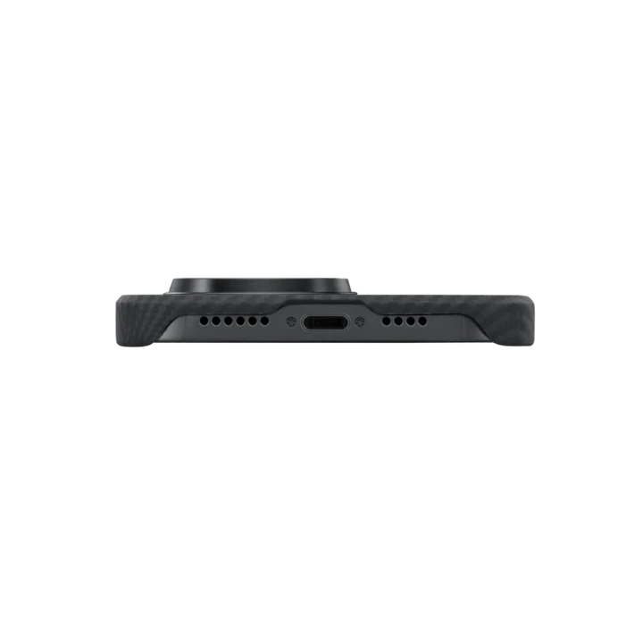 Чехол для iPhone 14 Pro Max Pitaka MagEZ Case 3 Twill 600D Black/Grey (KI1401PMA)