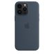 Чехол для iPhone 14 Pro Max Apple Silicone Case with MagSafe - Storm Blue (MPTQ3) UA