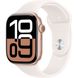 Apple Watch Series 10 GPS 46mm Rose Gold Alu. Case w. Light Blush Sport Band - M/L (MWWU3)