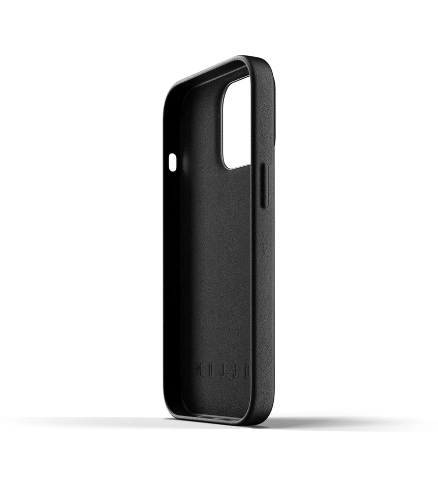 Чехол для iPhone 13 Pro MUJJO Wallet Full Leather (Black) MUJJO-CL-016-BK