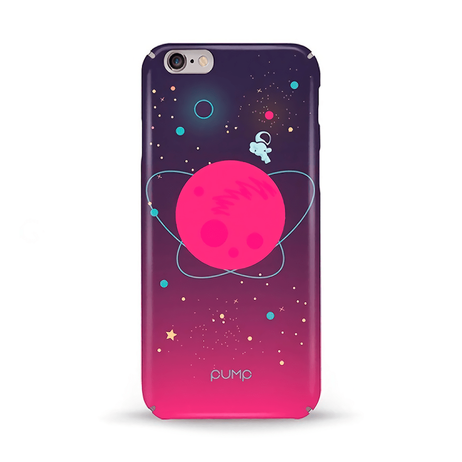 Чехол iPhone 6 / 6s PUMP Tender Touch Case ( Pink Space )